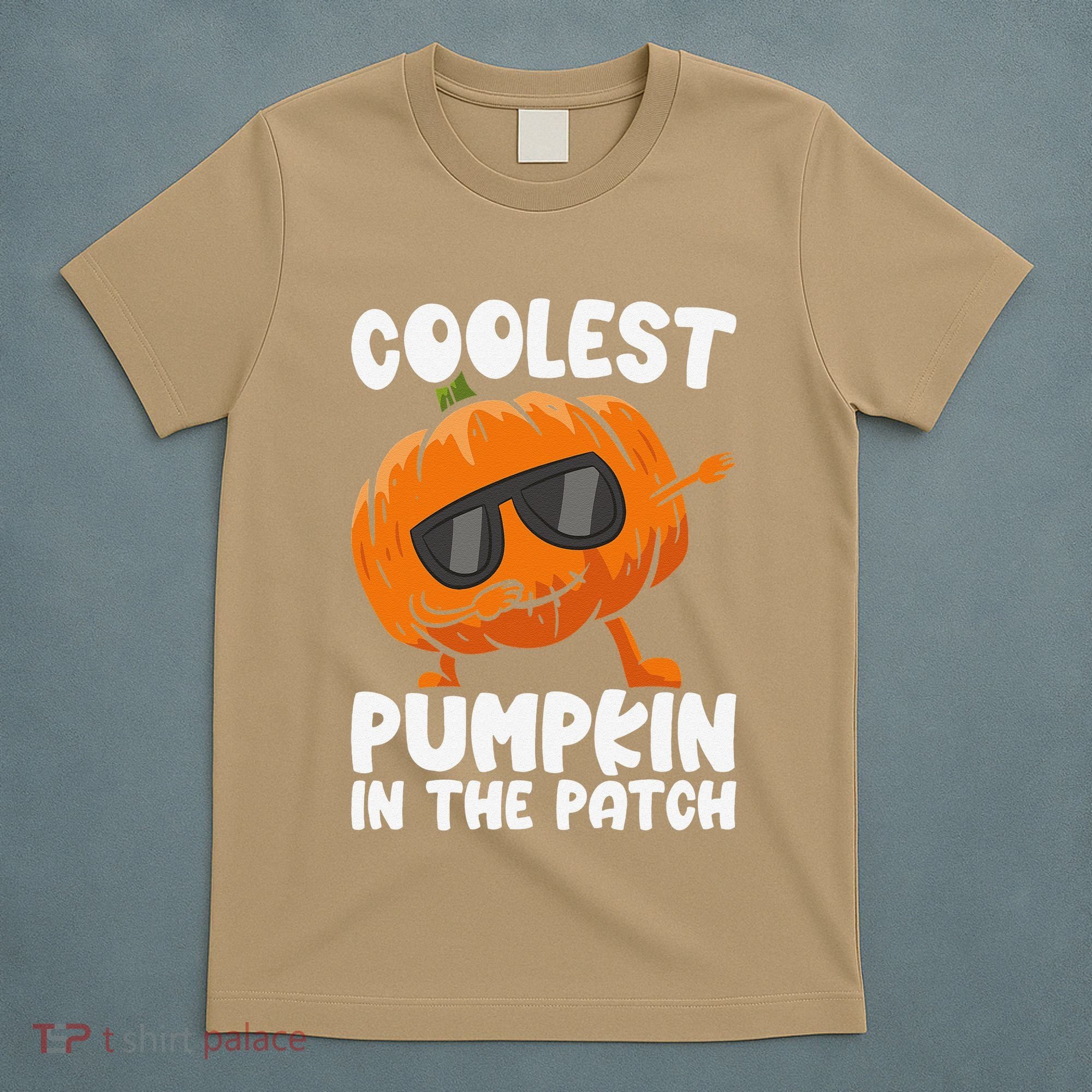 Coolest Pumpkin In The Patch Dabbing Halloween T-Shirt