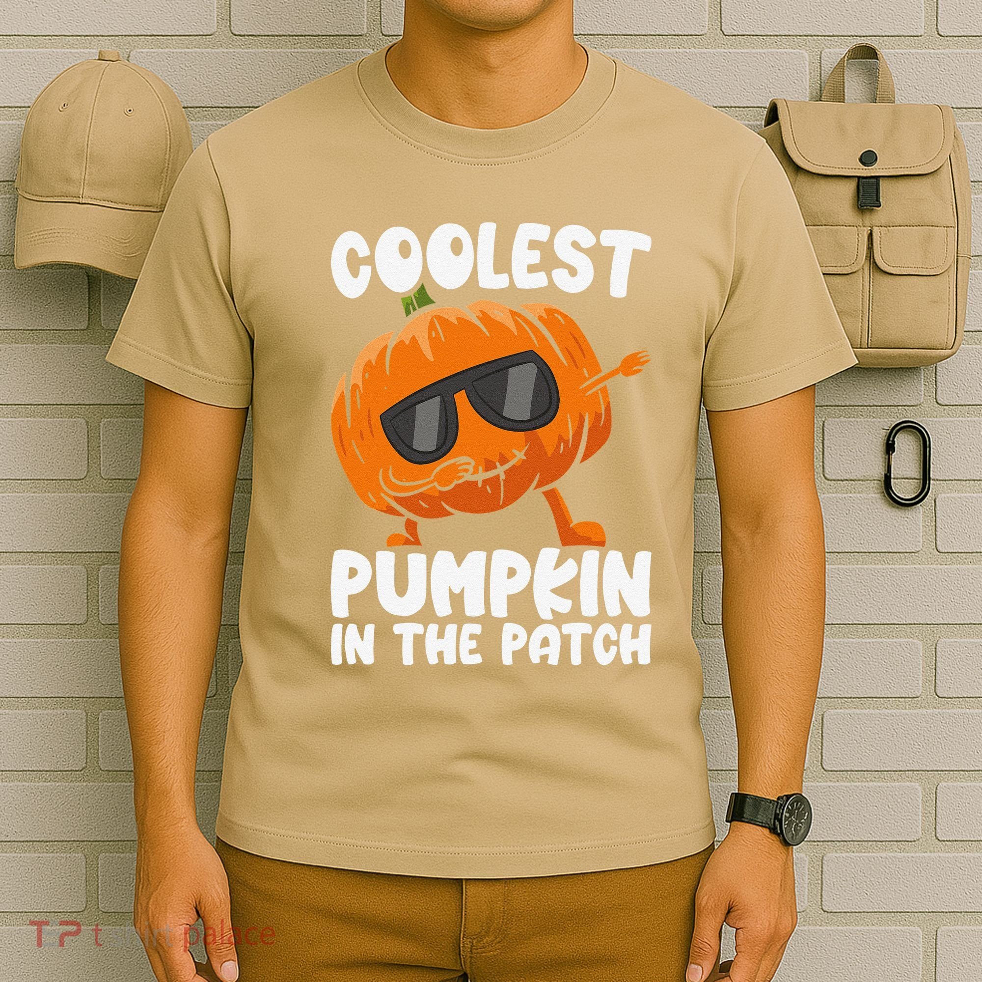 Coolest Pumpkin In The Patch Dabbing Halloween T-Shirt