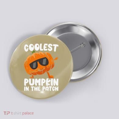 Coolest Pumpkin In The Patch Dabbing Halloween Button