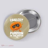 Coolest Pumpkin In The Patch Dabbing Halloween Button thumb 0