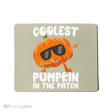 Coolest Pumpkin In The Patch Dabbing Halloween Mousepad