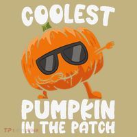Coolest Pumpkin In The Patch Dabbing Halloween Kids T-Shirt thumb 2