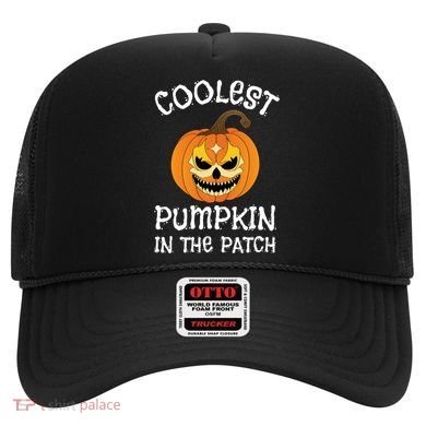 Coolest Pumpkin In The Patch Halloween Fall Design Funny Gift Hat