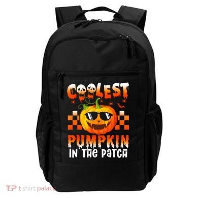 Coolest Pumpkin In The Patch Halloween Gift Backpack