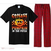 Coolest Pumpkin In The Patch Halloween Gift Pajama Set thumb 0