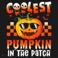 Coolest Pumpkin In The Patch Halloween Gift Pajama Set thumb 2