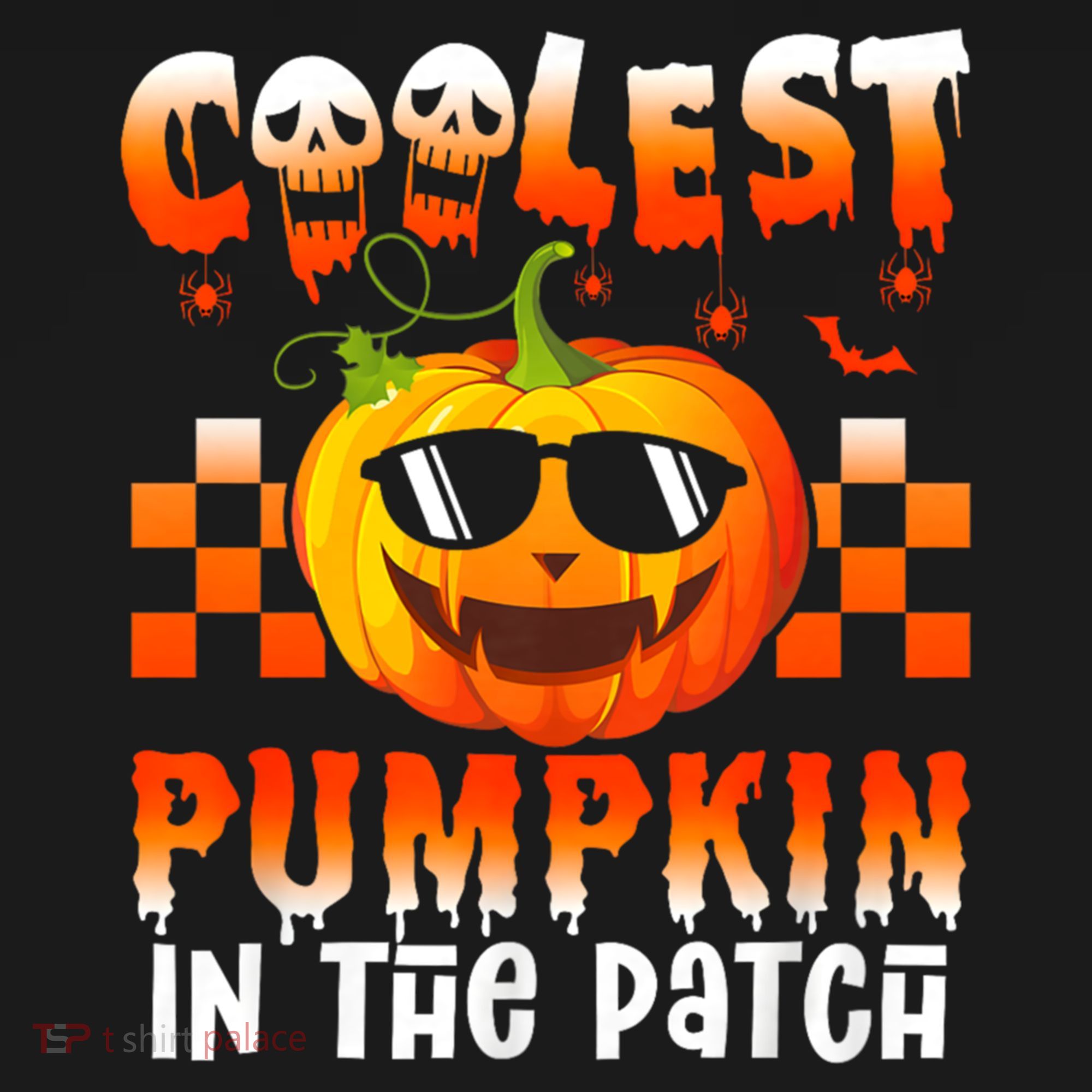 Coolest Pumpkin In The Patch Halloween Gift Pajama Set