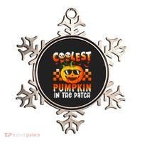 Coolest Pumpkin In The Patch Halloween Gift Ornament thumb 0