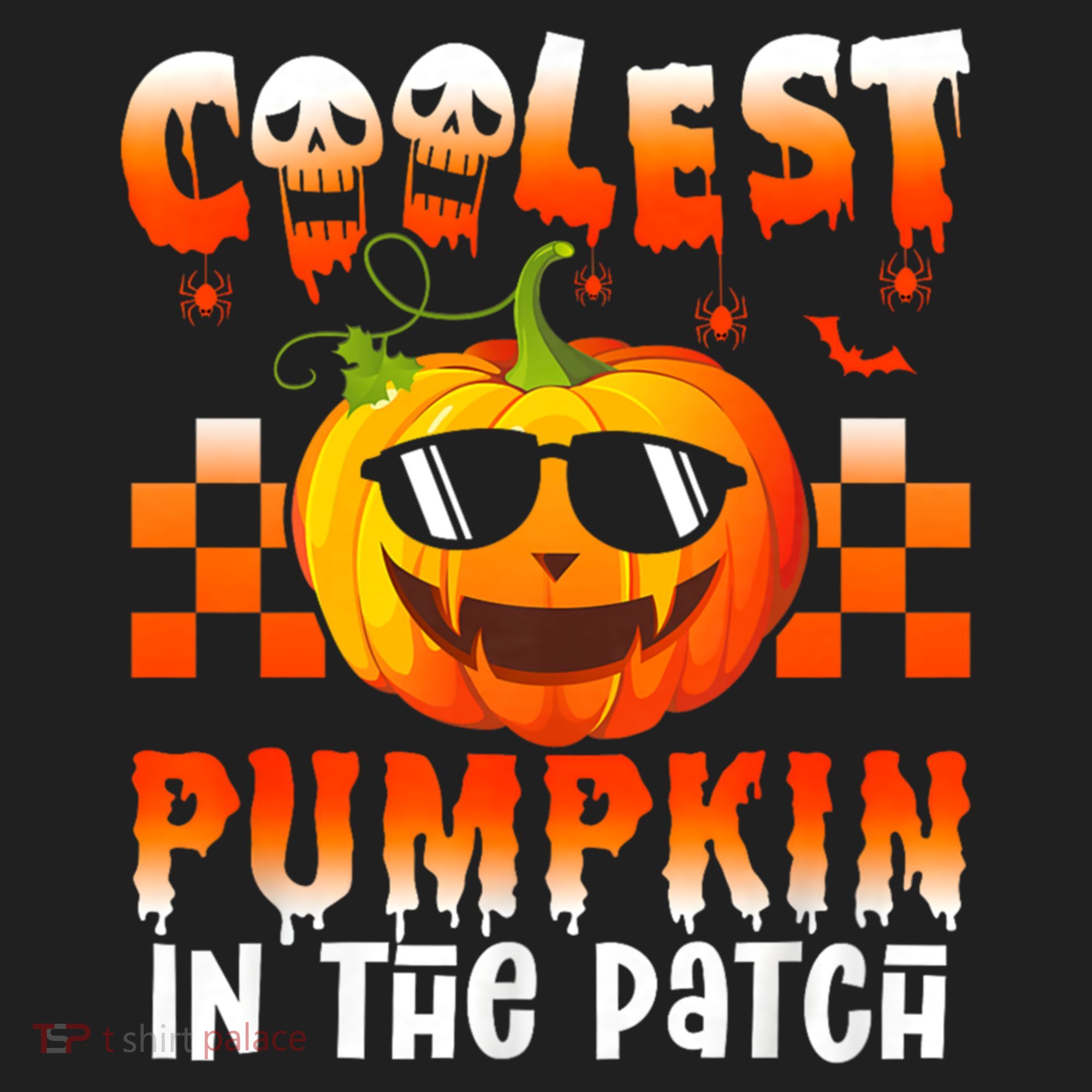 Coolest Pumpkin In The Patch Halloween Gift Golf Towel