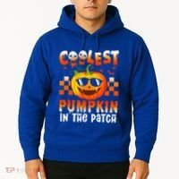 Coolest Pumpkin In The Patch Halloween Gift Hoodie thumb 2