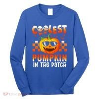 Coolest Pumpkin In The Patch Halloween Gift Long Sleeve Shirt thumb 0