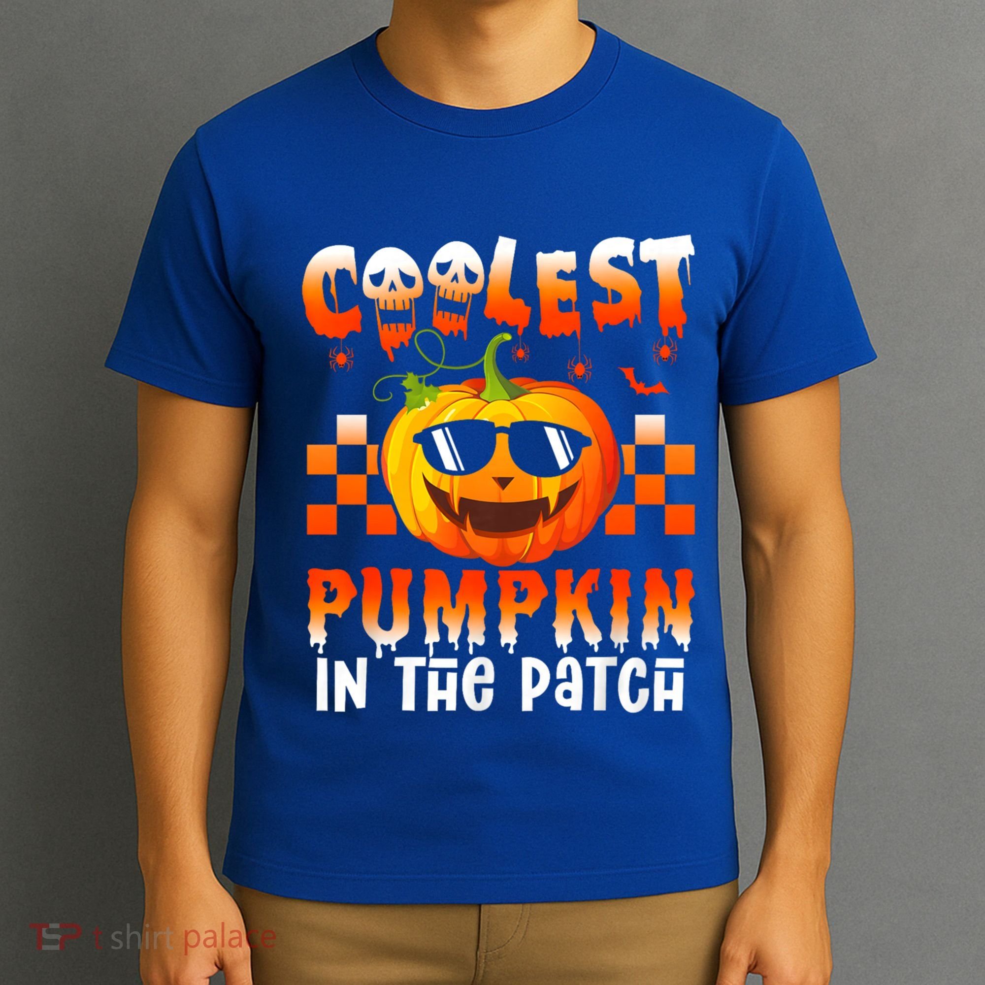 Coolest Pumpkin In The Patch Halloween Gift T-Shirt