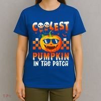 Coolest Pumpkin In The Patch Halloween Gift T-Shirt thumb 4