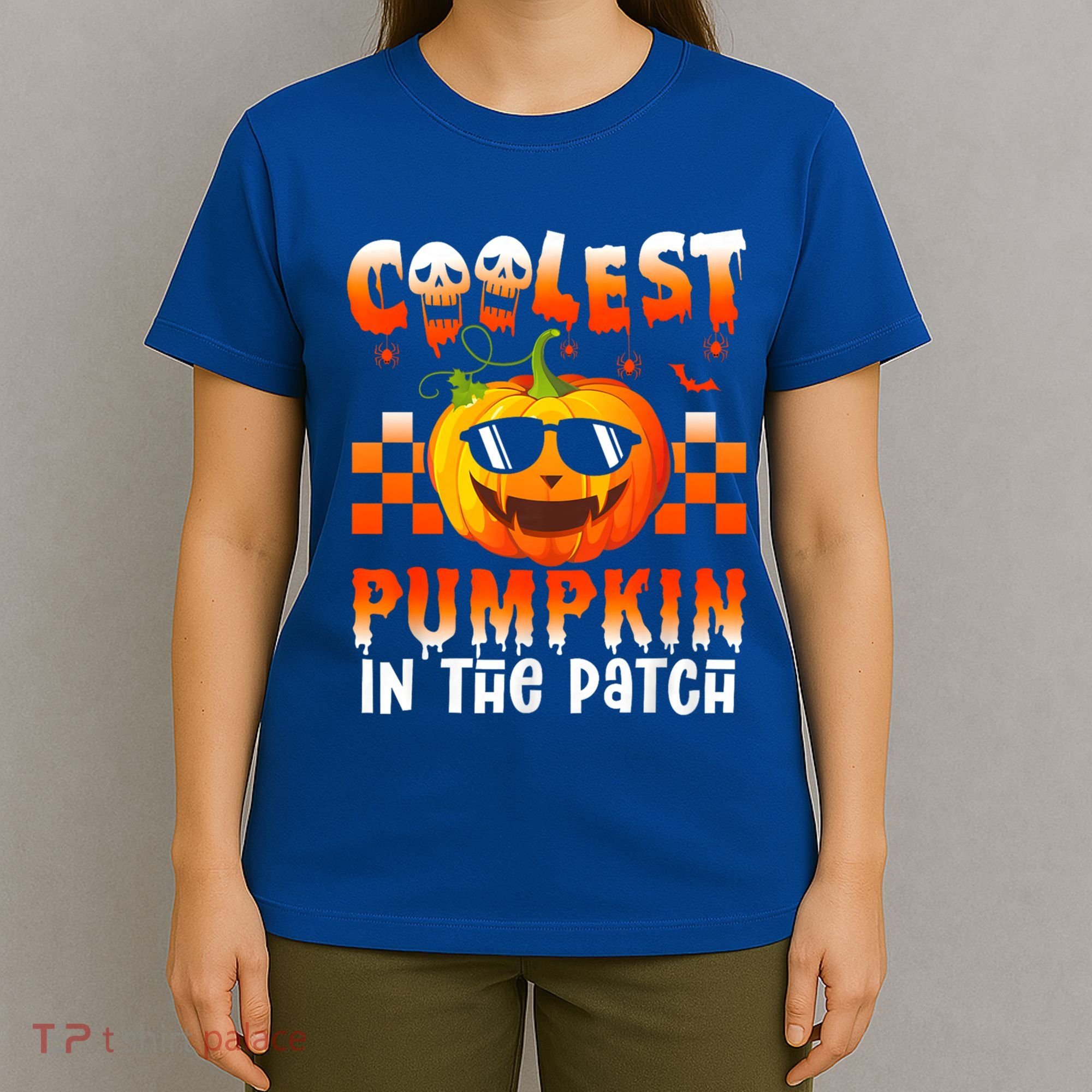 Coolest Pumpkin In The Patch Halloween Gift T-Shirt