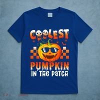 Coolest Pumpkin In The Patch Halloween Gift T-Shirt thumb 5