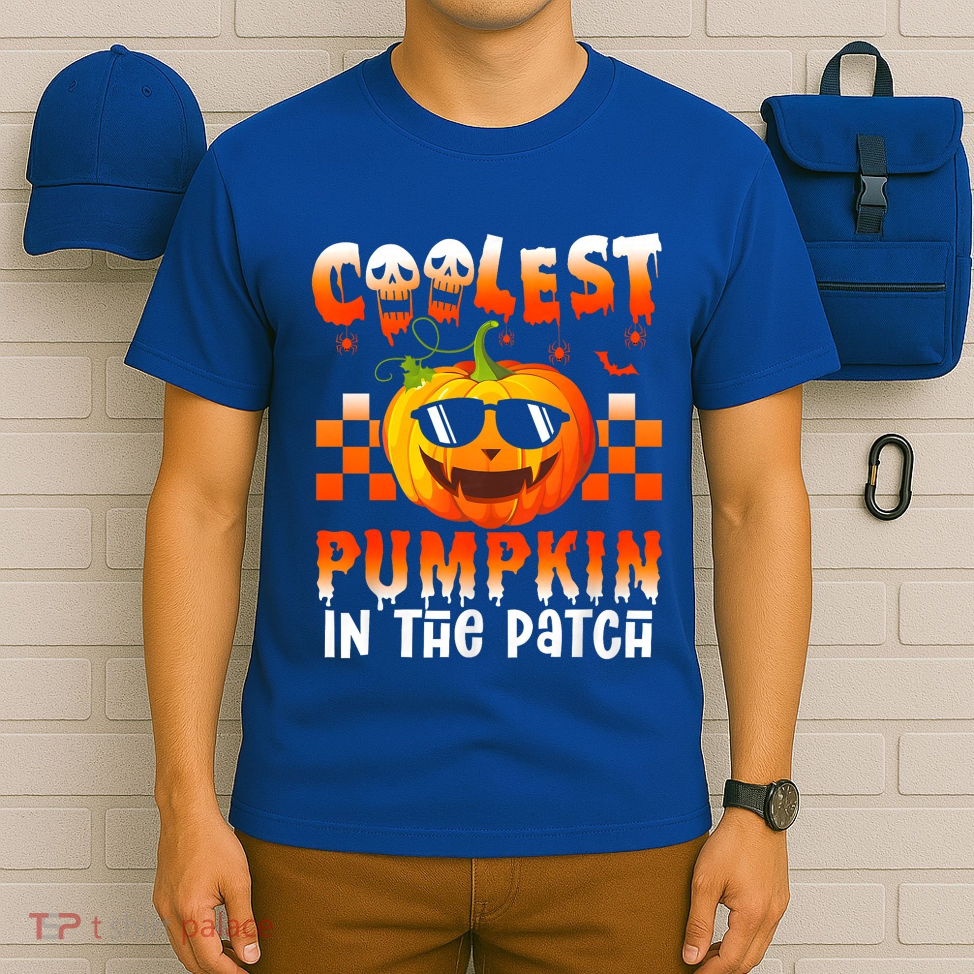 Coolest Pumpkin In The Patch Halloween Gift T-Shirt