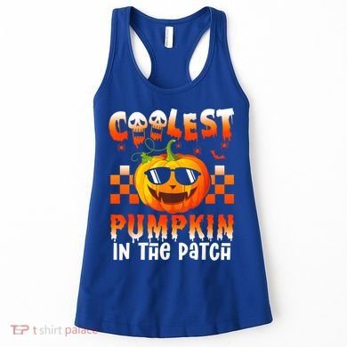 Coolest Pumpkin In The Patch Halloween Gift Women's Tank Top