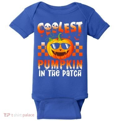Coolest Pumpkin In The Patch Halloween Gift Baby Bodysuit