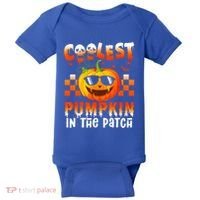Coolest Pumpkin In The Patch Halloween Gift Baby Bodysuit thumb 0