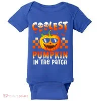 Coolest Pumpkin In The Patch Halloween Gift Baby Bodysuit thumb 0