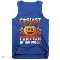 Coolest Pumpkin In The Patch Halloween Gift Tank Top thumb 0