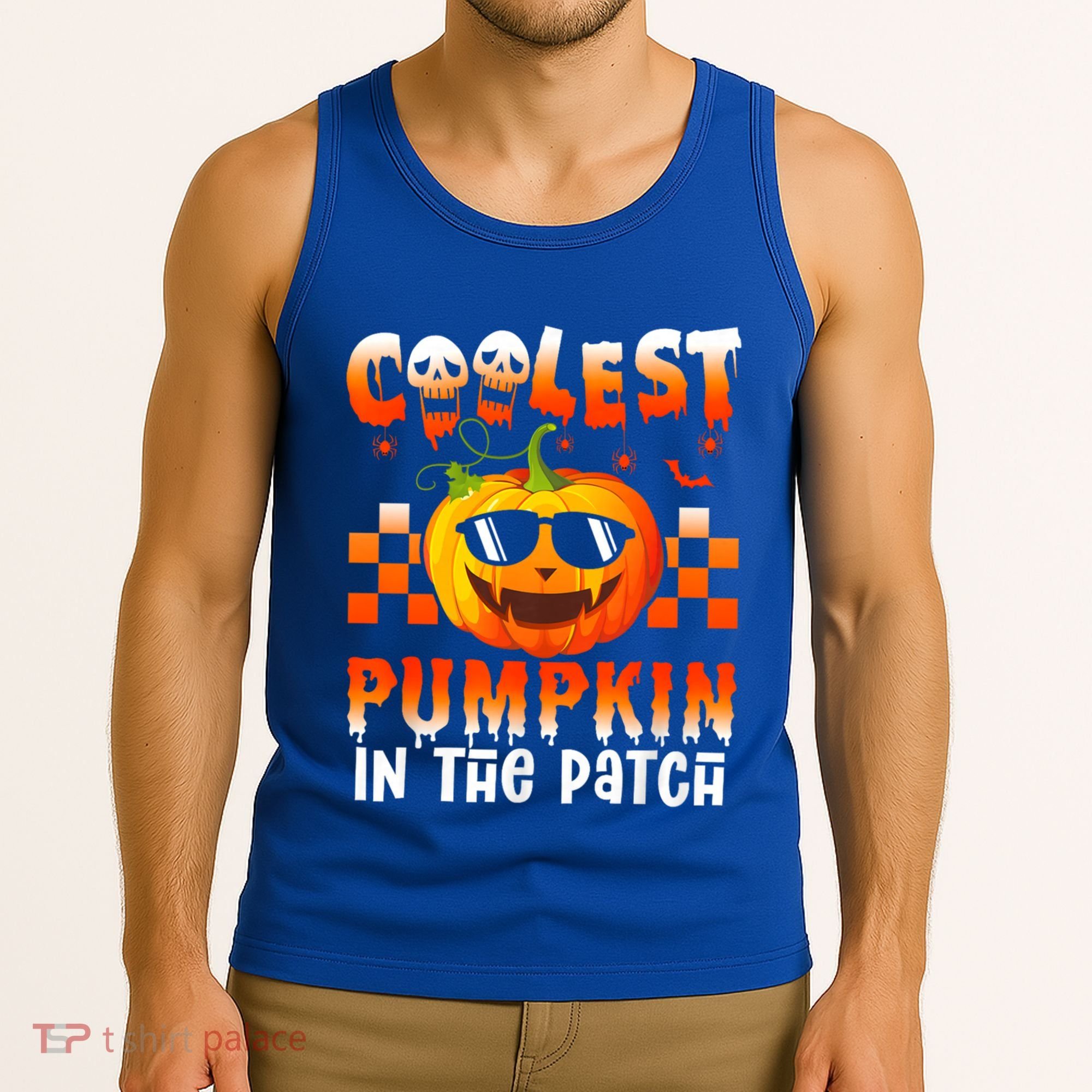 Coolest Pumpkin In The Patch Halloween Gift Tank Top