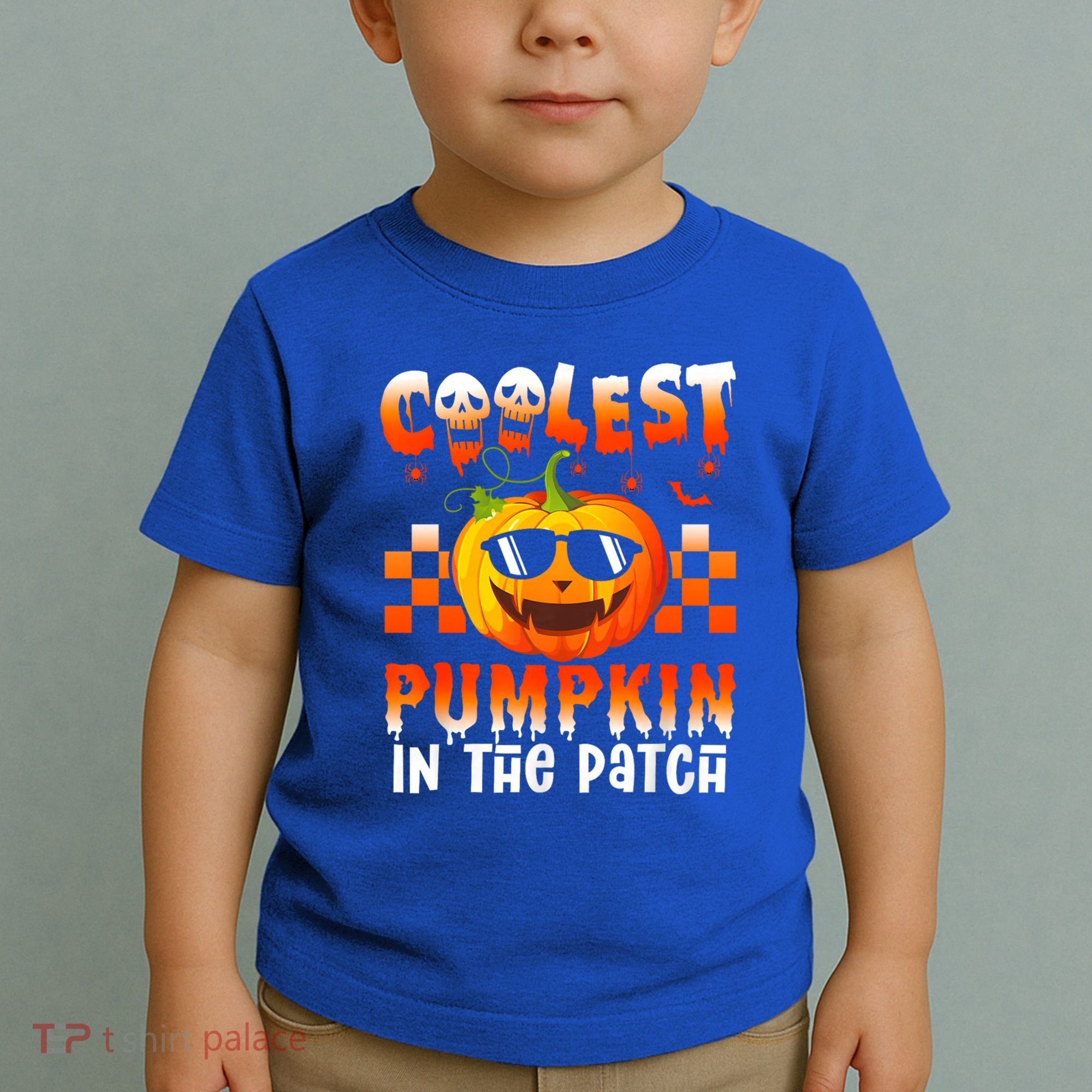 Coolest Pumpkin In The Patch Halloween Gift Toddler T-Shirt