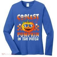 Coolest Pumpkin In The Patch Halloween Gift Women's Long Sleeve Shirt thumb 0