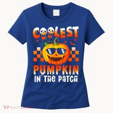 Coolest Pumpkin In The Patch Halloween Gift Women's T-Shirt