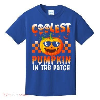 Coolest Pumpkin In The Patch Halloween Gift Kids T-Shirt