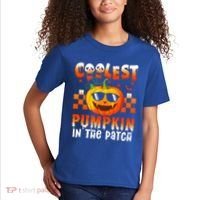 Coolest Pumpkin In The Patch Halloween Gift Kids T-Shirt thumb 2