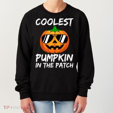 Coolest Pumpkin In The Patch Halloween Pumpkin Women's Sweatshirt