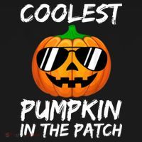 Coolest Pumpkin In The Patch Halloween Pumpkin USA-Made Doggie Bandana thumb 2