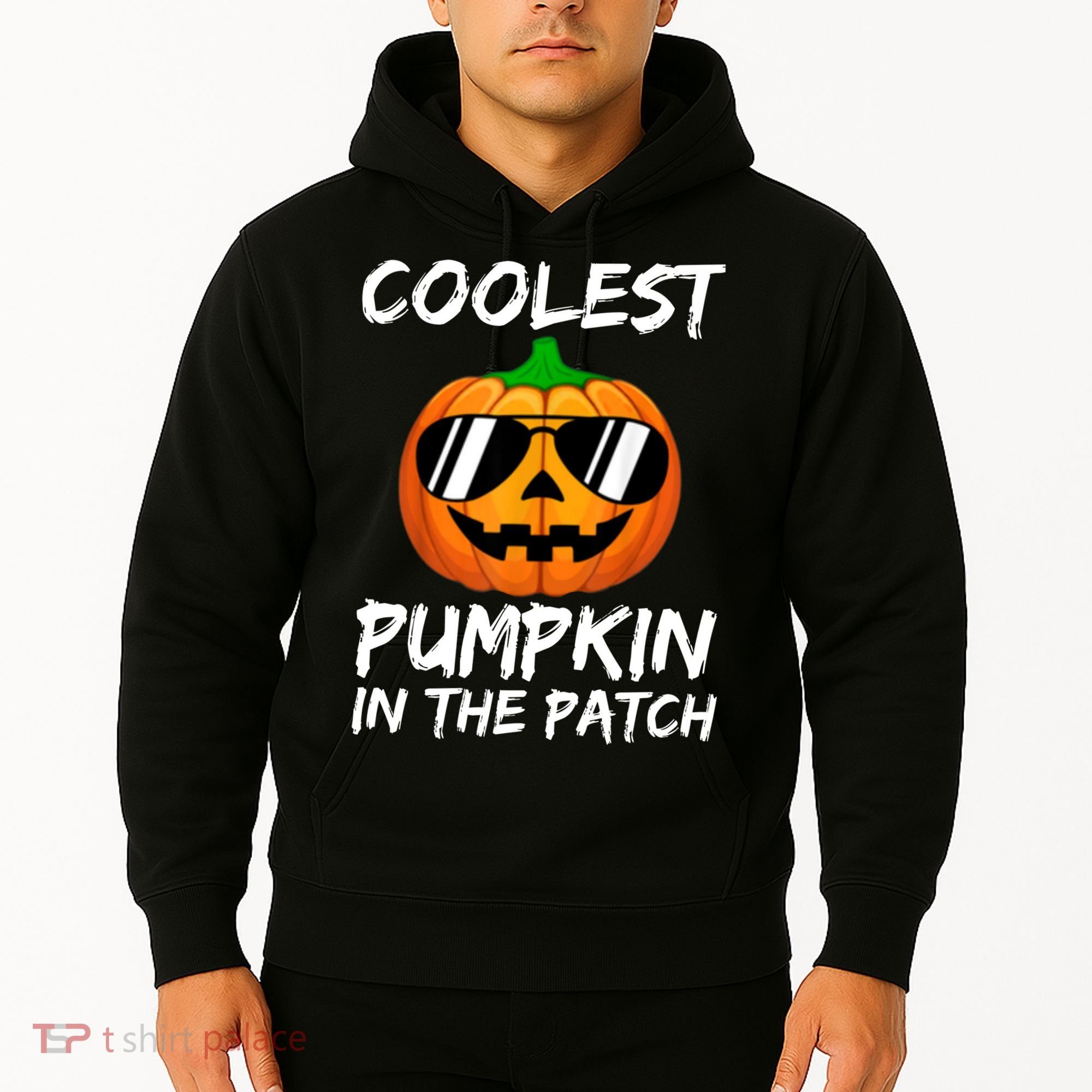 Coolest Pumpkin In The Patch Halloween Pumpkin Hoodie