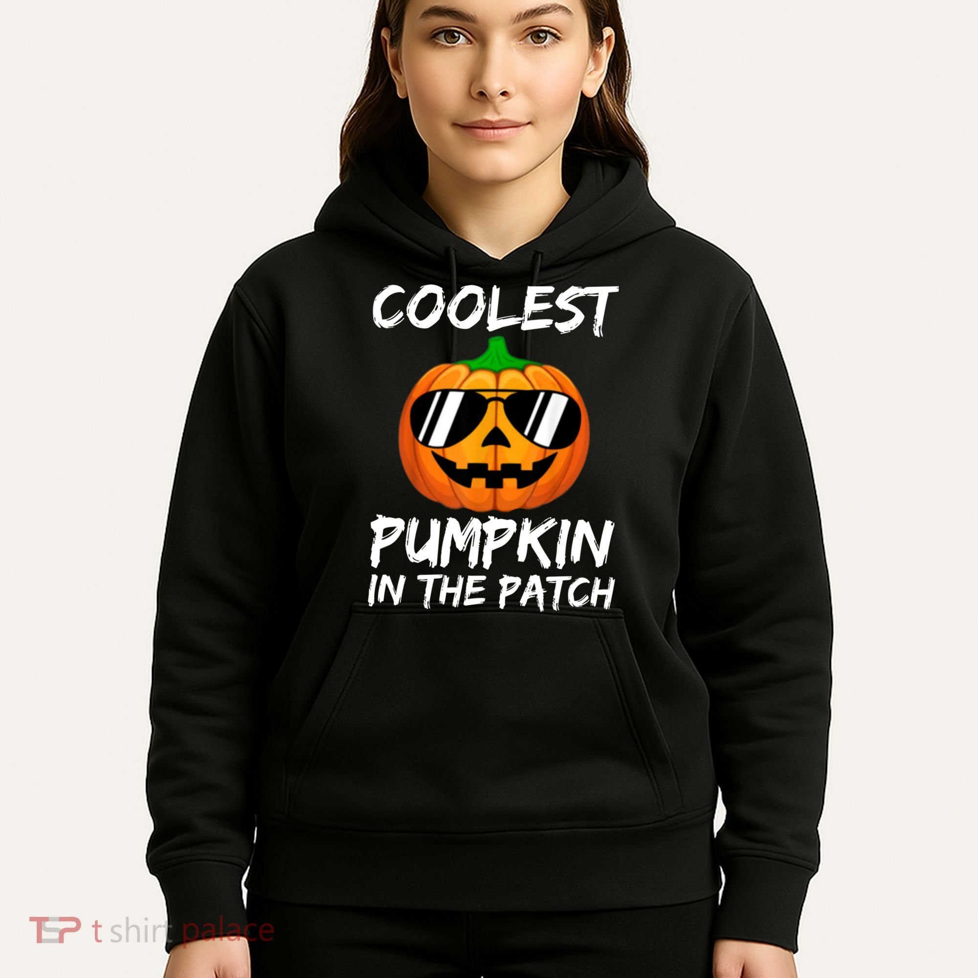 Coolest Pumpkin In The Patch Halloween Pumpkin Hoodie