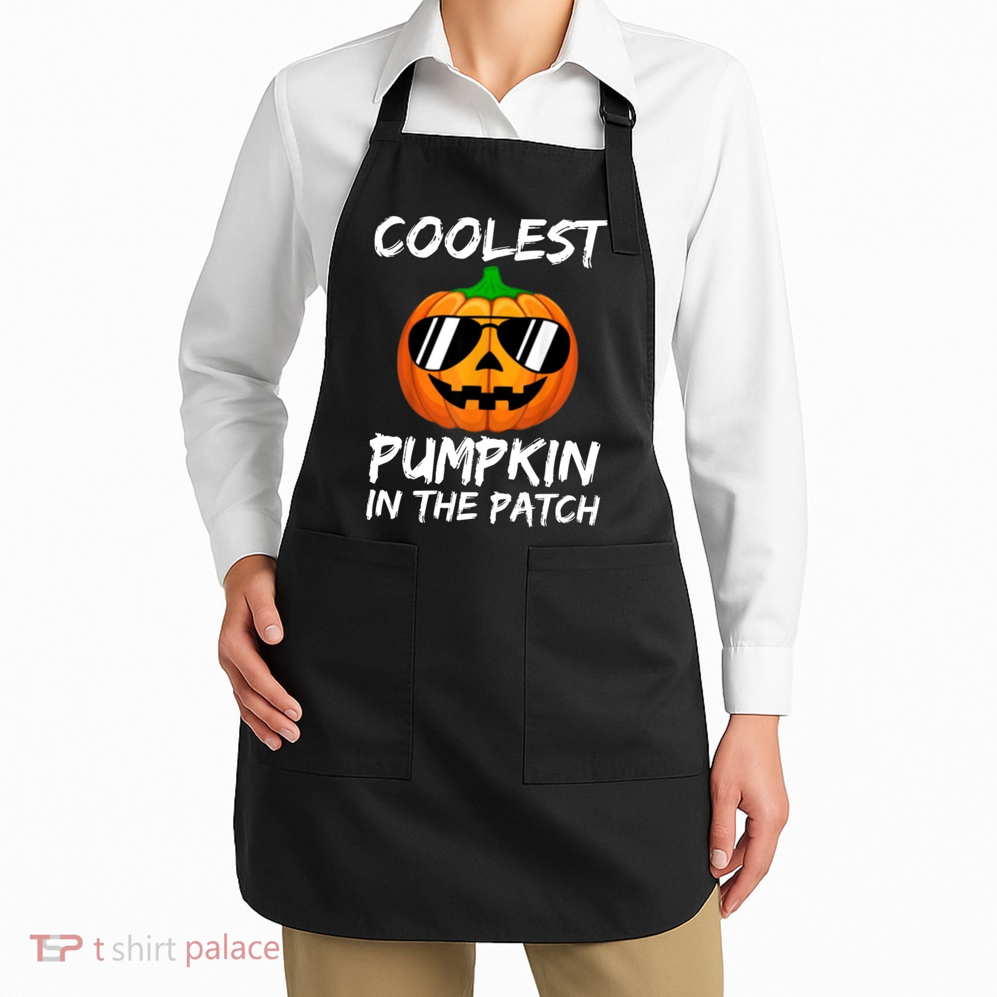 Coolest Pumpkin In The Patch Halloween Pumpkin Apron