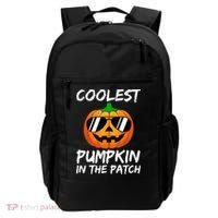 Coolest Pumpkin In The Patch Halloween Pumpkin Backpack thumb 0