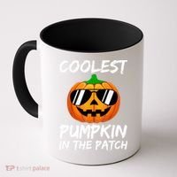 Coolest Pumpkin In The Patch Halloween Pumpkin Coffee Mug thumb 0