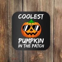 Coolest Pumpkin In The Patch Halloween Pumpkin Coaster thumb 0