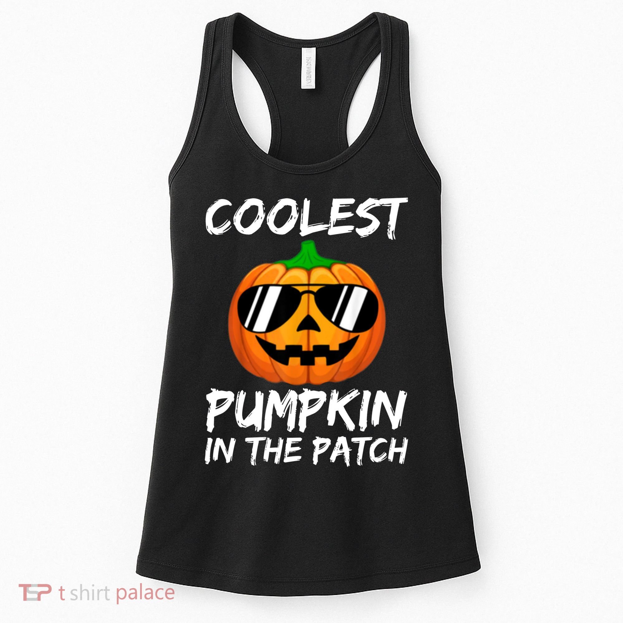 Coolest Pumpkin In The Patch Halloween Pumpkin Women's Tank Top