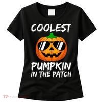 Coolest Pumpkin In The Patch Halloween Pumpkin Women's T-Shirt thumb 0