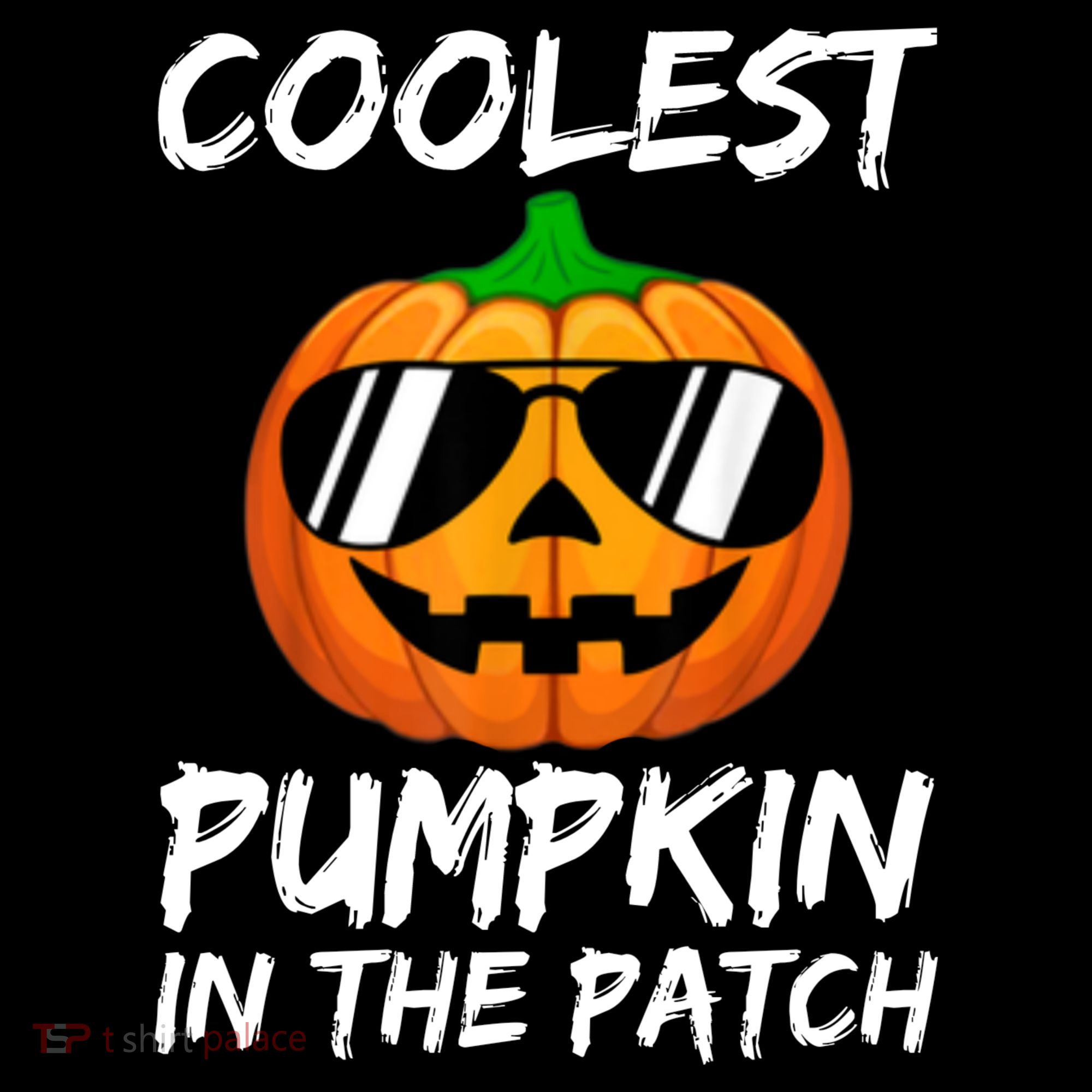 Coolest Pumpkin In The Patch Halloween Pumpkin Kids Sweatshirt