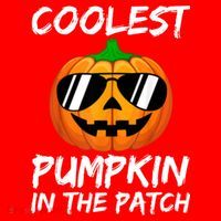 Coolest Pumpkin In The Patch Halloween Pumpkin Santa Hat thumb 1