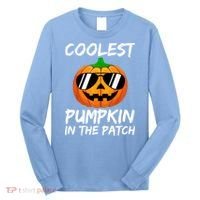 Coolest Pumpkin In The Patch Halloween Pumpkin Long Sleeve Shirt thumb 0
