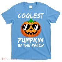 Coolest Pumpkin In The Patch Halloween Pumpkin T-Shirt thumb 0