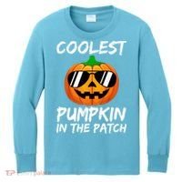 Coolest Pumpkin In The Patch Halloween Pumpkin Kids Long Sleeve Shirt thumb 0