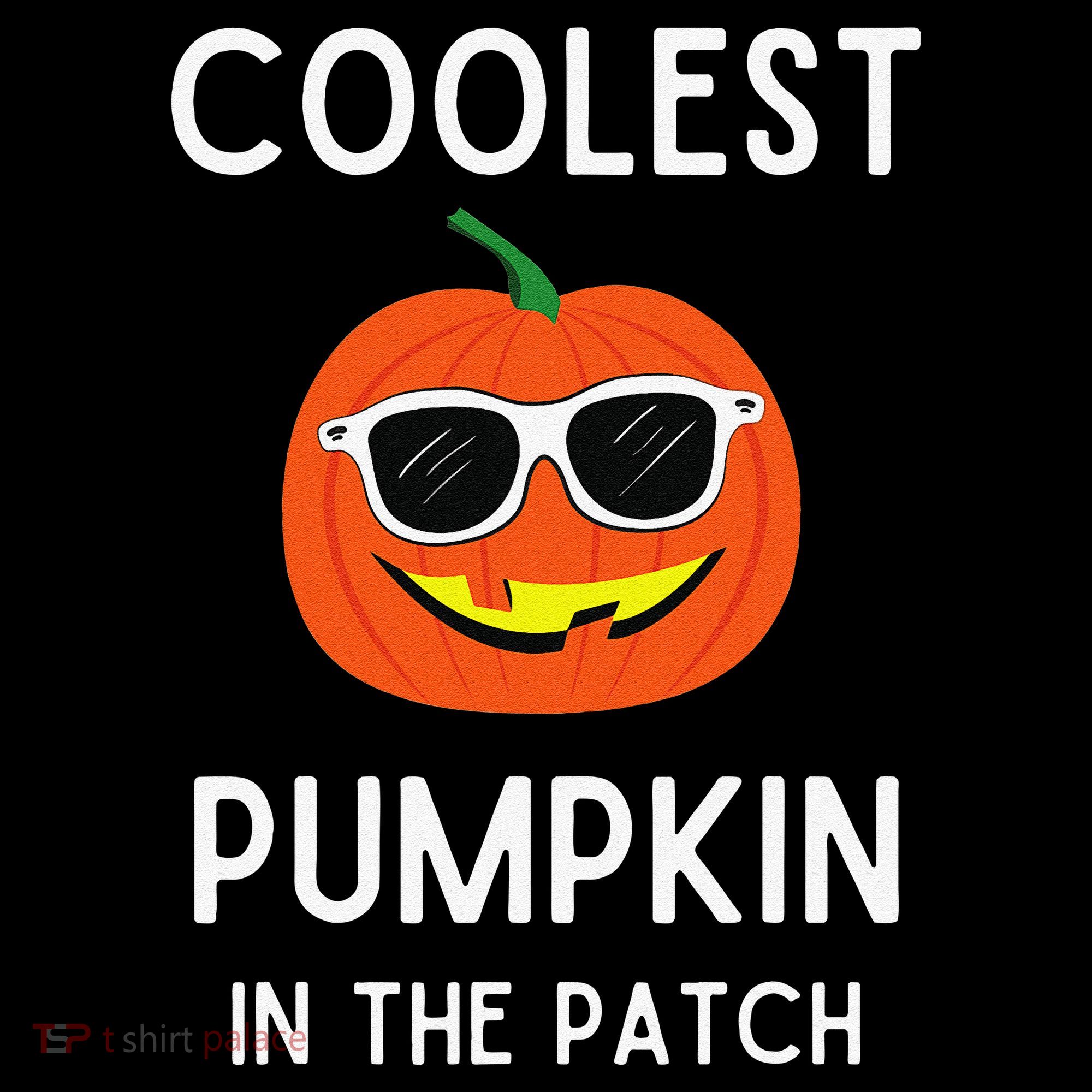 Coolest Pumpkin In The Patch Funny Cool Pumpkin Halloween Women's Hoodie