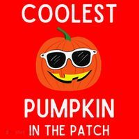 Coolest Pumpkin In The Patch Funny Cool Pumpkin Halloween Santa Hat thumb 1