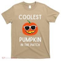 Coolest Pumpkin In The Patch Funny Cool Pumpkin Halloween T-Shirt thumb 0