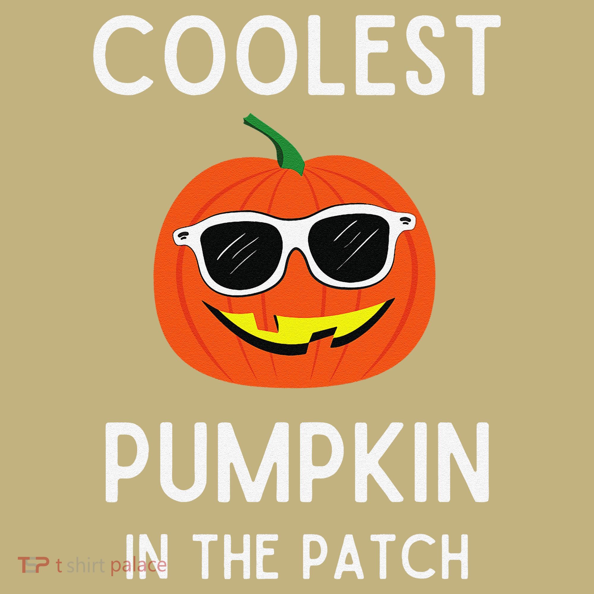 Coolest Pumpkin In The Patch Funny Cool Pumpkin Halloween Mousepad